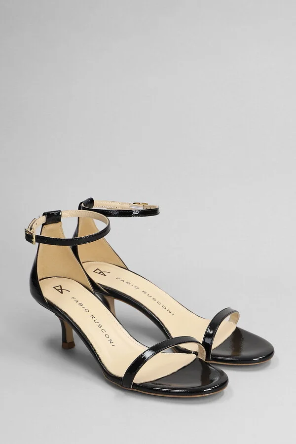 Sandals In Black Leather - Image 2