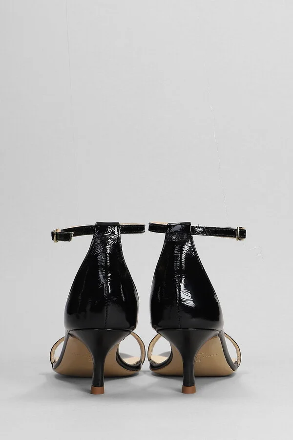 Sandals In Black Leather - Image 4