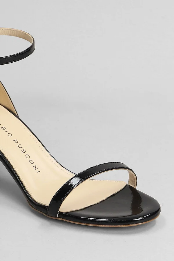 Sandals In Black Leather - Image 5