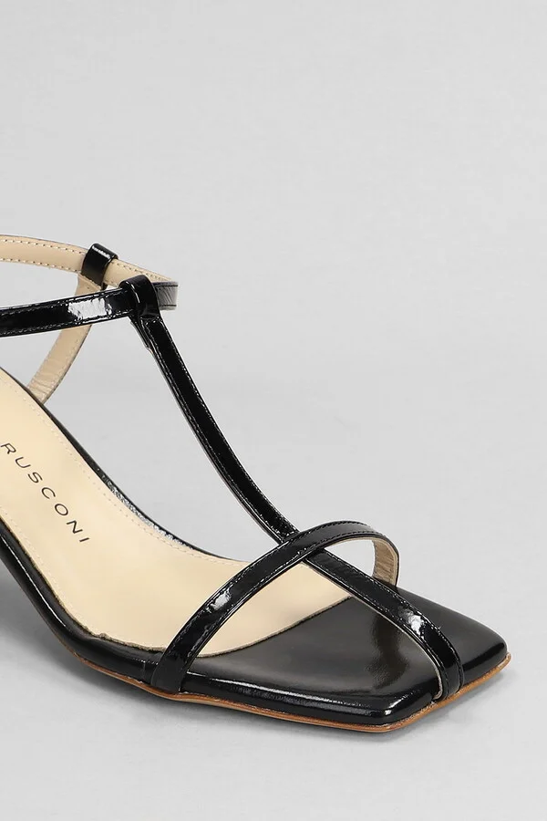 Sandals In Black Leather - Image 5