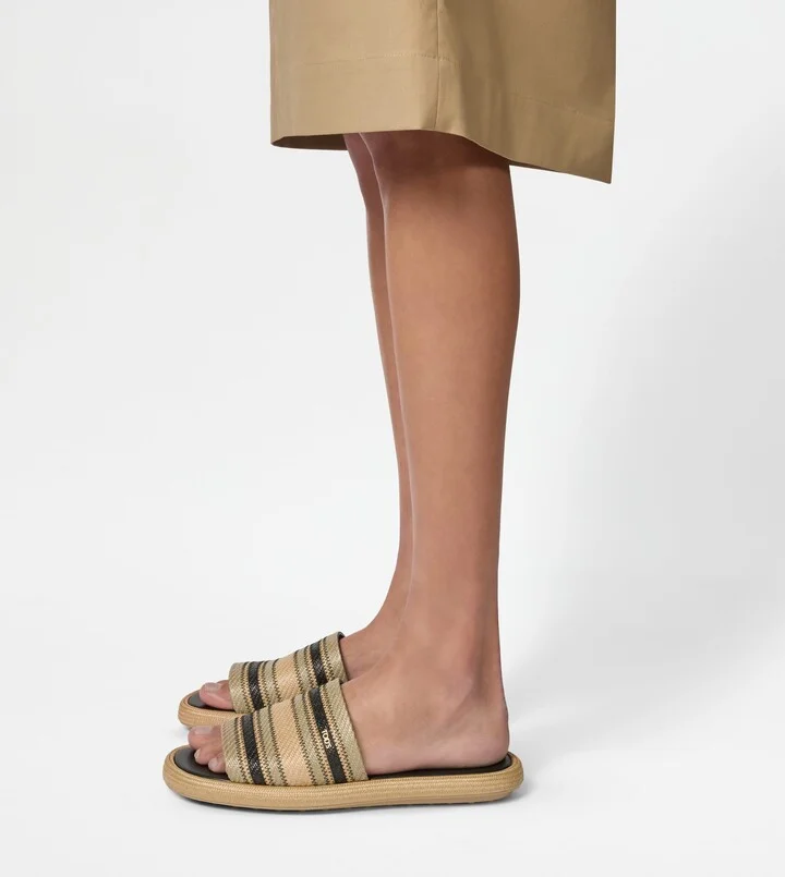 Sandals in Fabric - Image 6
