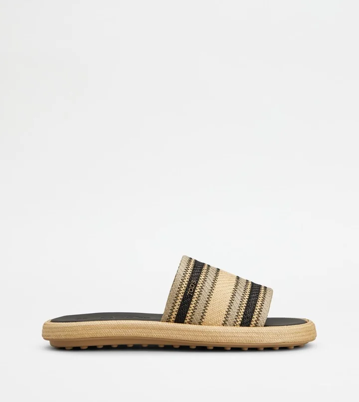 Sandals in Fabric