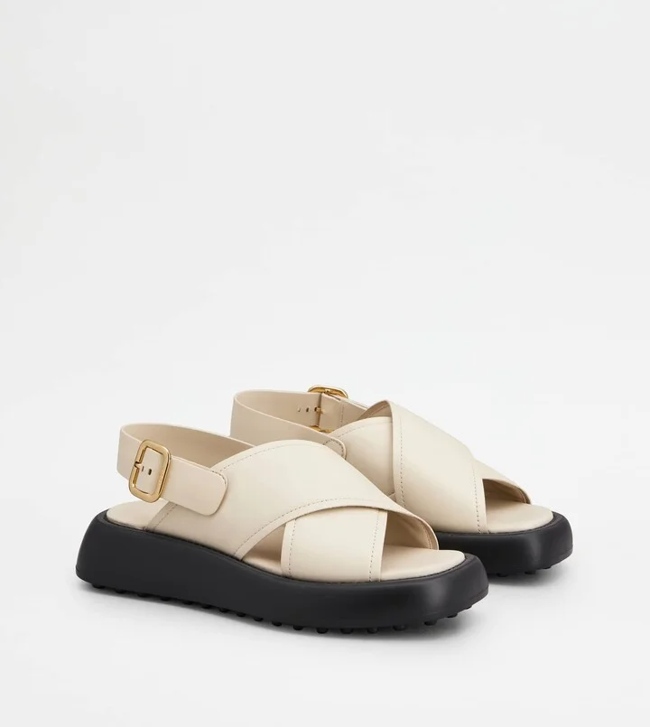 Sandals in Leather - Image 2