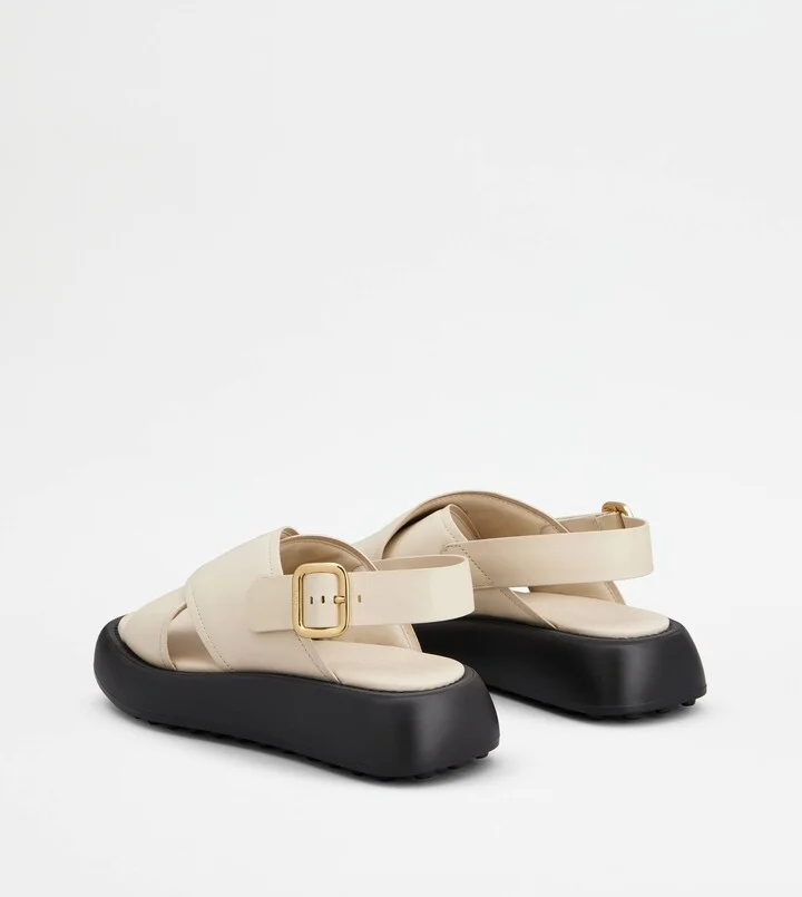 Sandals in Leather - Image 3