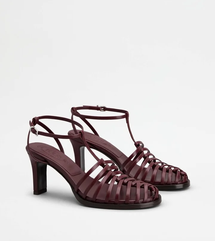 Sandals in Leather - Image 2