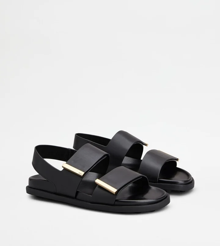 Sandals in Leather - Image 2