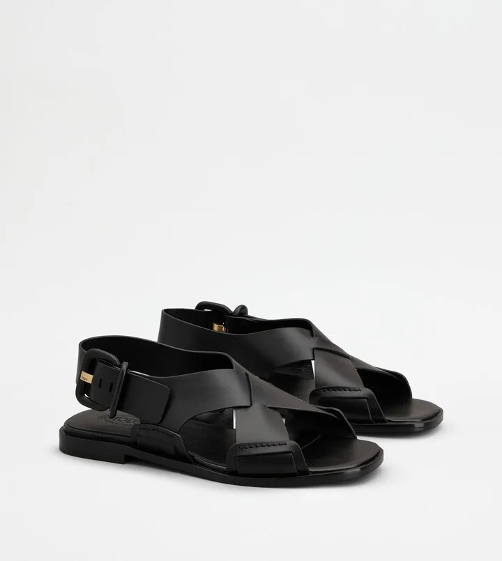 Sandals in Leather - Image 2