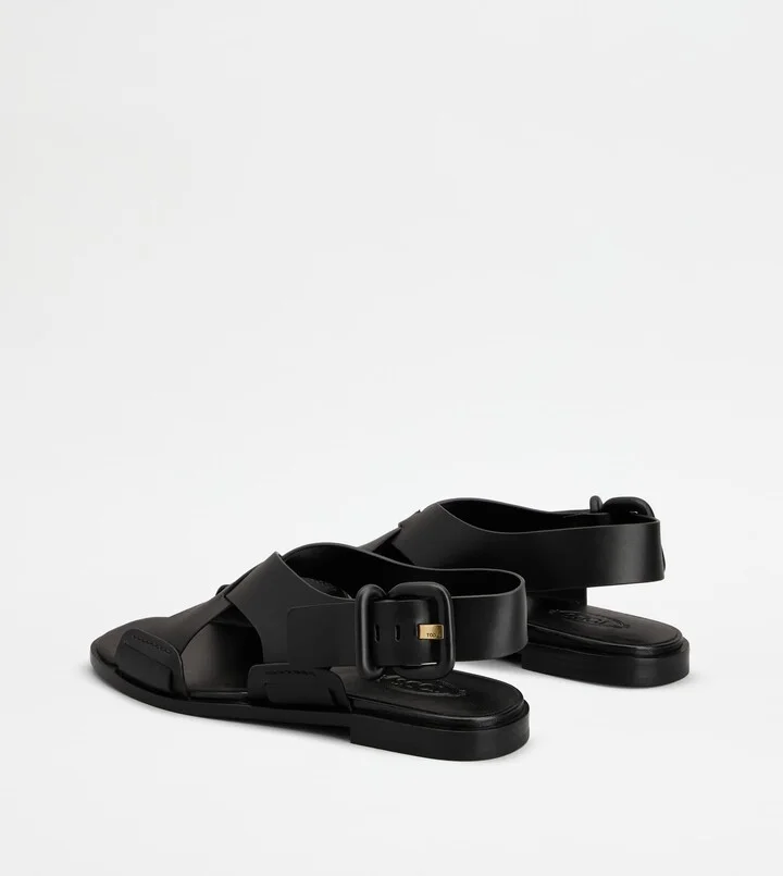 Sandals in Leather - Image 3