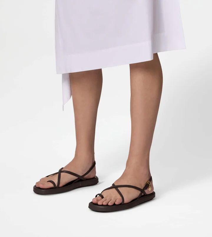 Sandals in Leather - Image 6