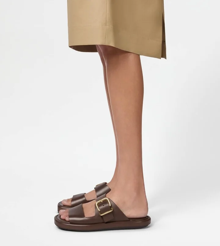 Sandals in Leather - Image 6