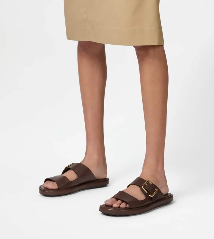 Sandals in Leather - Image 7