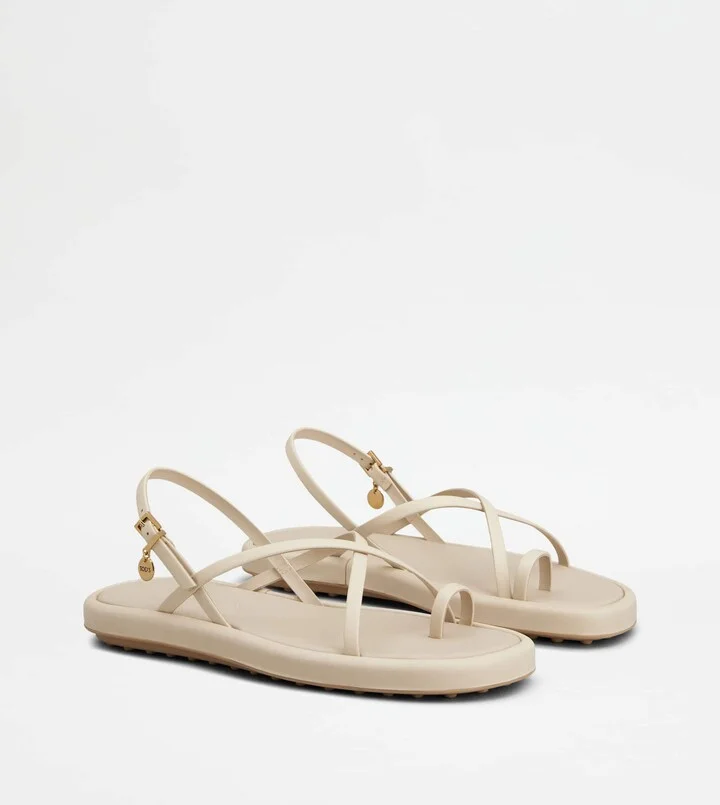Sandals in Leather - Image 2
