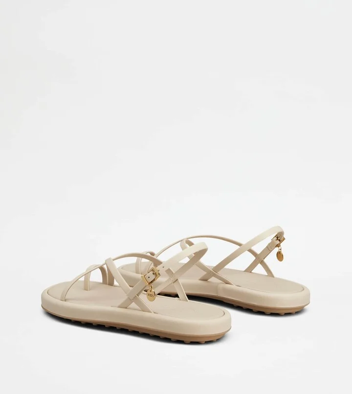 Sandals in Leather - Image 3