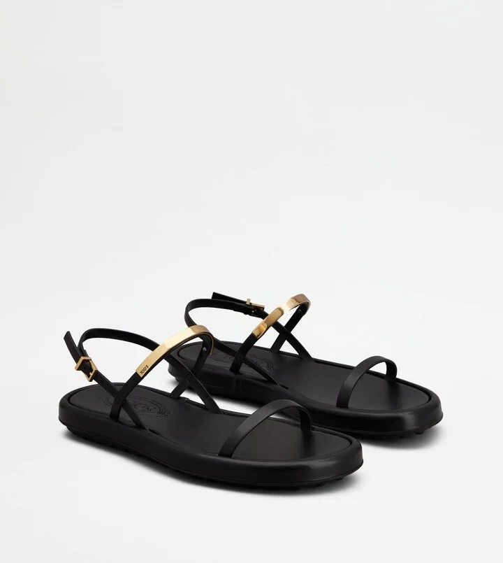 Sandals in Leather - Image 2
