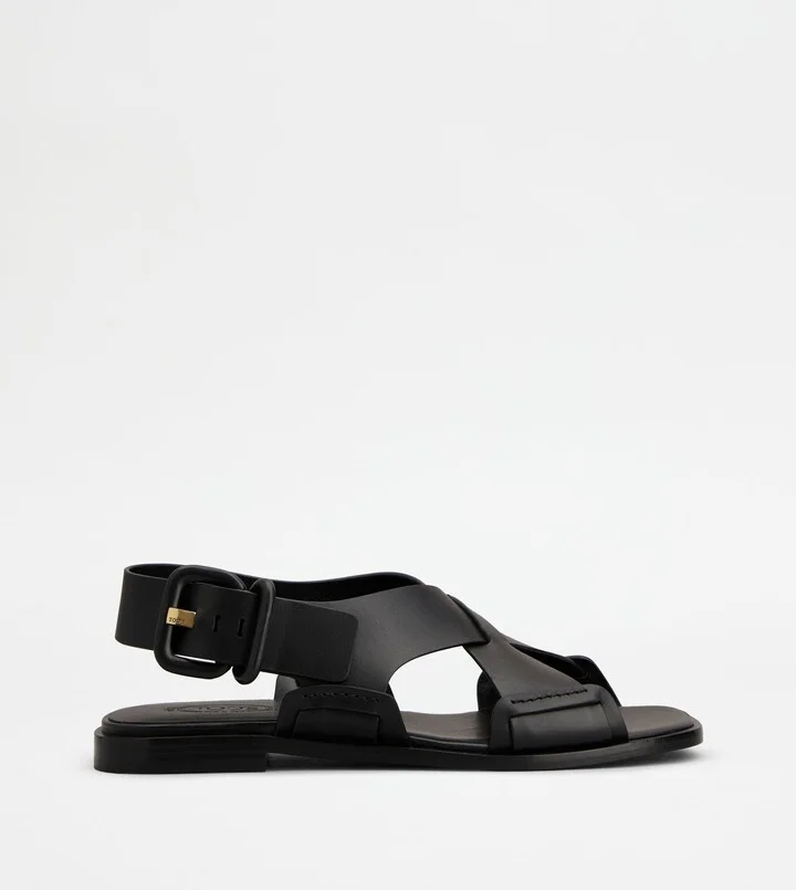 Sandals in Leather