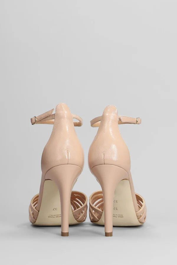 Sandals In Powder Leather - Image 4