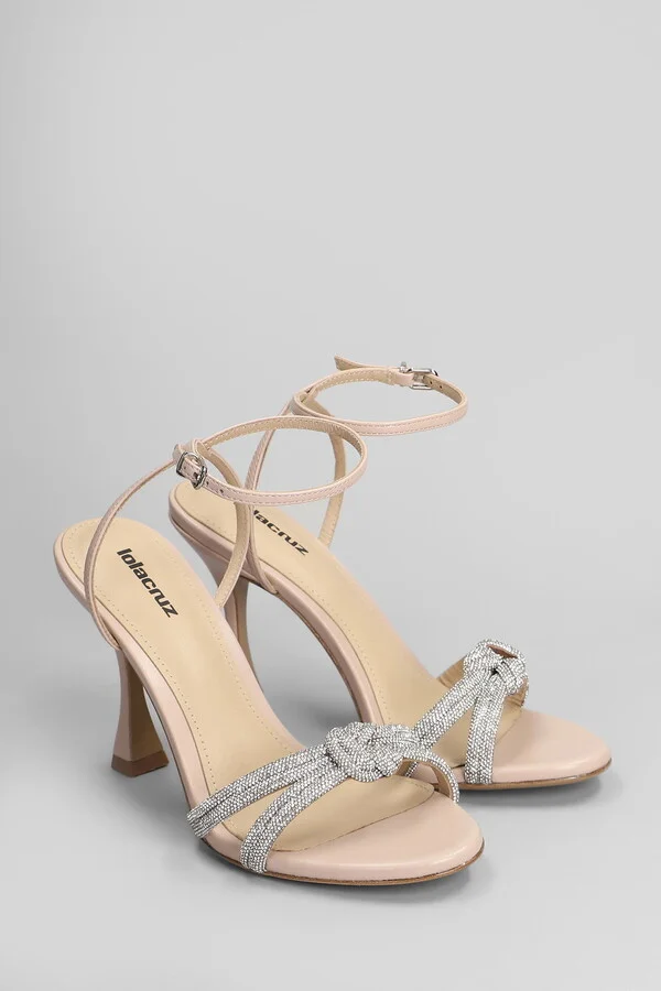 Sandals In Powder Leather - Image 2