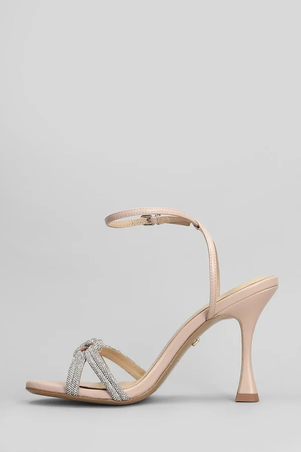 Sandals In Powder Leather - Image 3
