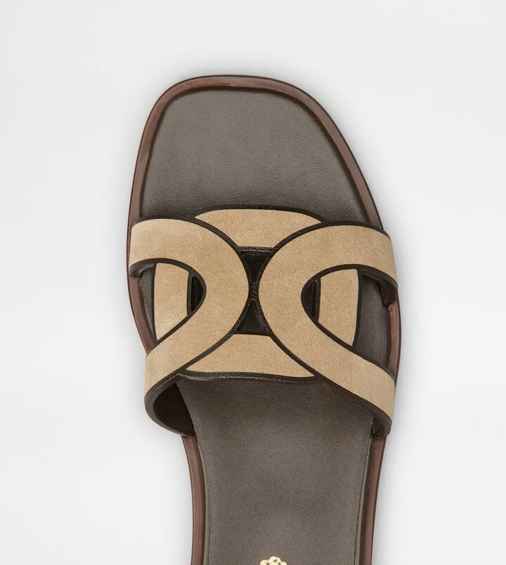 Sandals in Suede - Image 4