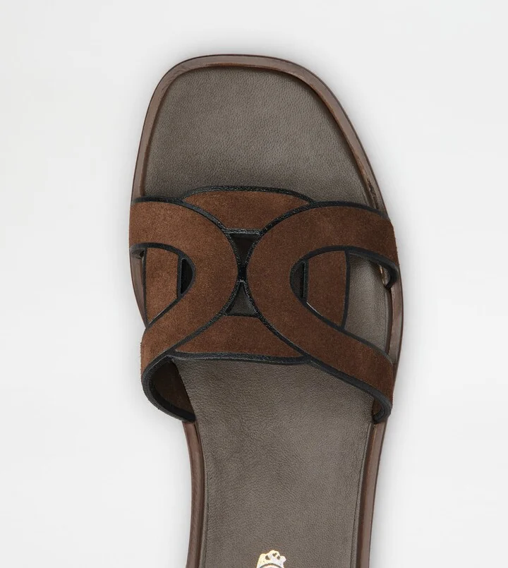 Sandals in Suede - Image 4