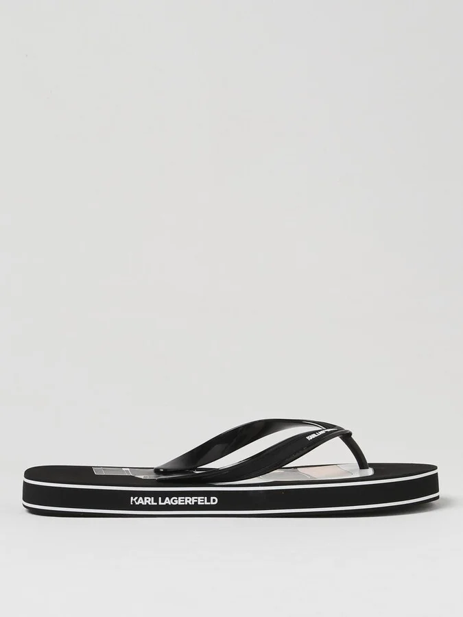Sandals KARL LAGERFELD Men color Black