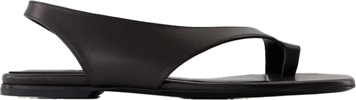 Sandals - TOTEME - Leather - Black
