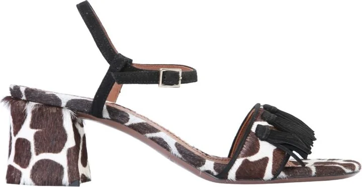 Sandals With Animal Print