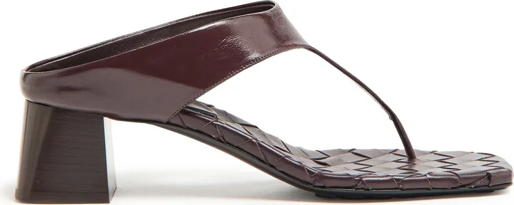 Sandals with leather heels - Image 2