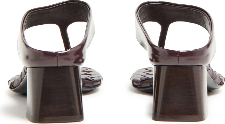 Sandals with leather heels - Image 4