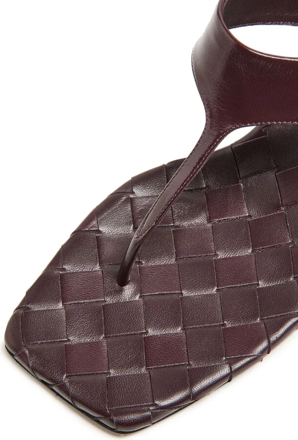 Sandals with leather heels - Image 6
