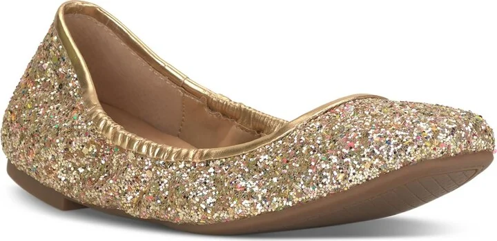 Sandaze Womens Slip-on Square toe Ballet Flats