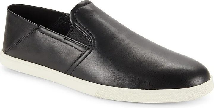 Sanders Leather Slip-On Sneakers - Image 2