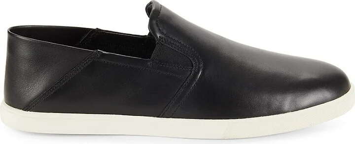 Sanders Leather Slip-On Sneakers