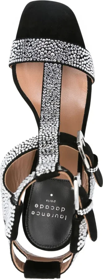 Sandra 90mm crystal-embellished sandals - Image 4