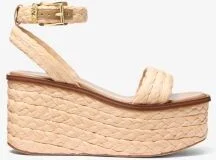 Sandra Straw Platform Sandal - Image 3