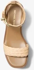 Sandra Straw Platform Sandal - Image 4