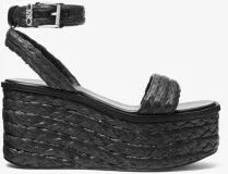 Sandra Straw Platform Sandal - Image 6