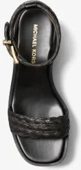 Sandra Straw Platform Sandal - Image 7