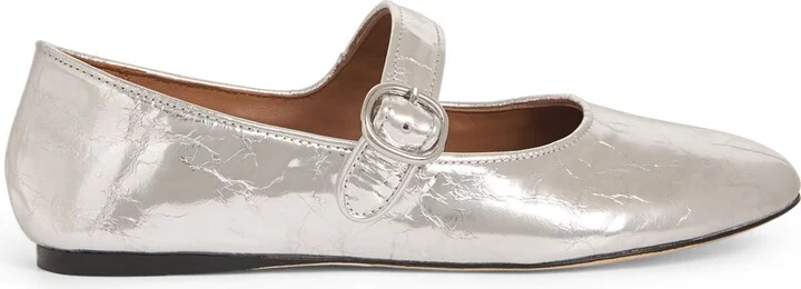 Sandro Paris Leather Ballet Flats