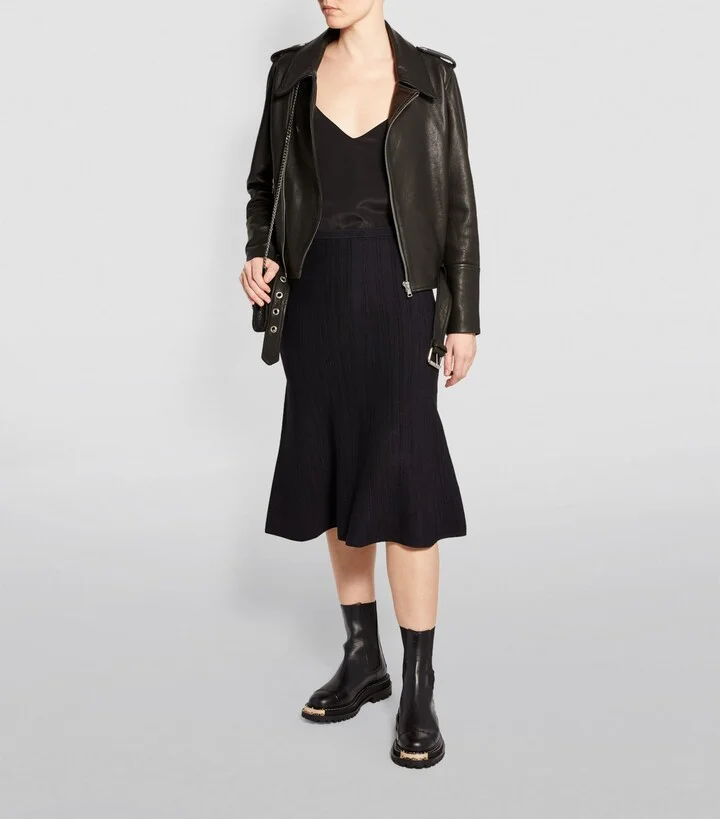 Sandro Paris Leather Chelsea Boots - Image 4