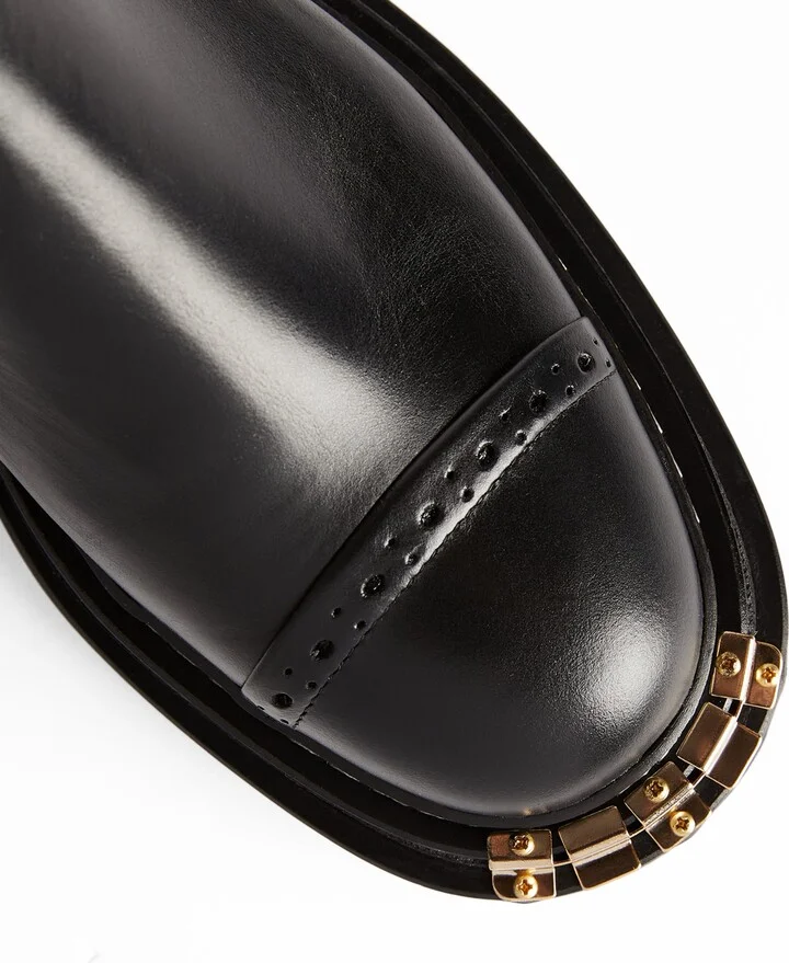 Sandro Paris Leather Chelsea Boots - Image 5