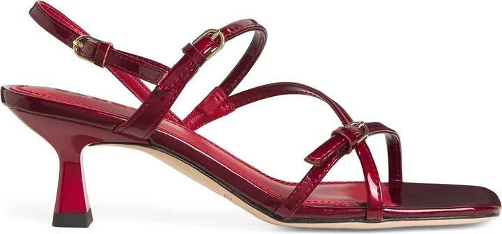 Sandro Paris Leather Heeled Sandals 65