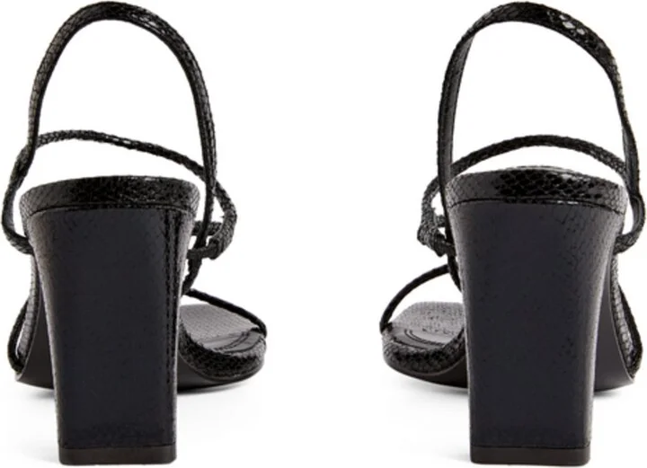 Sandro Paris Leather Strappy Sandals 70 - Image 2