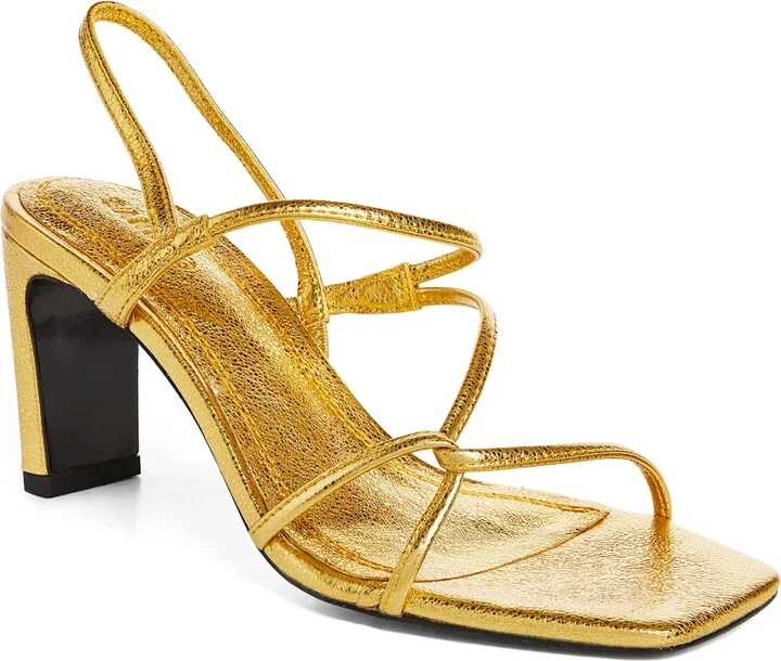 Sandro Paris Metallic Faye Sandals 70 - Image 4