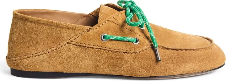 Sandro Paris Suede Boat Shoes