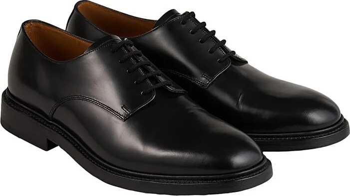 Sandro Patent Leather Derby Shoes