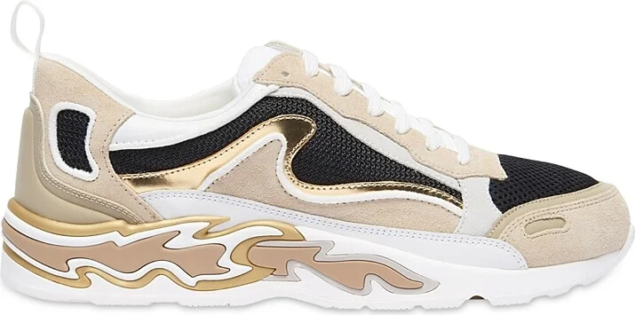 Sandro Women's Flame Gold Trainer Sneakers
