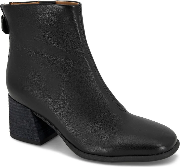 Sandryn Womens Leather Ankle Boots
