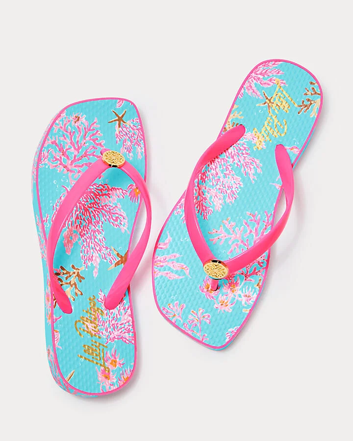 Sandsational Square Toe Flip Flop - Image 4