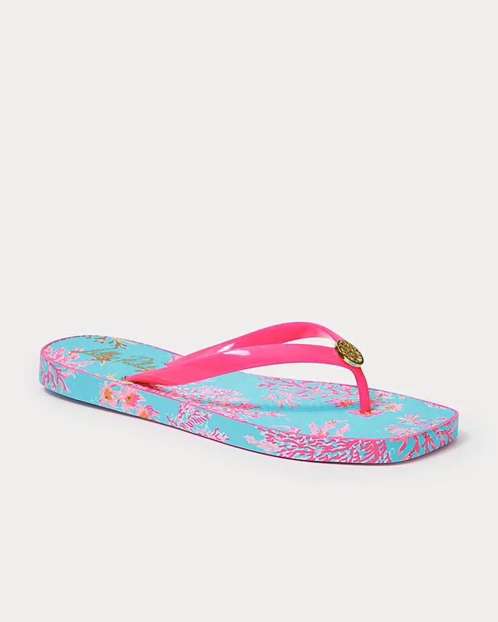 Sandsational Square Toe Flip Flop